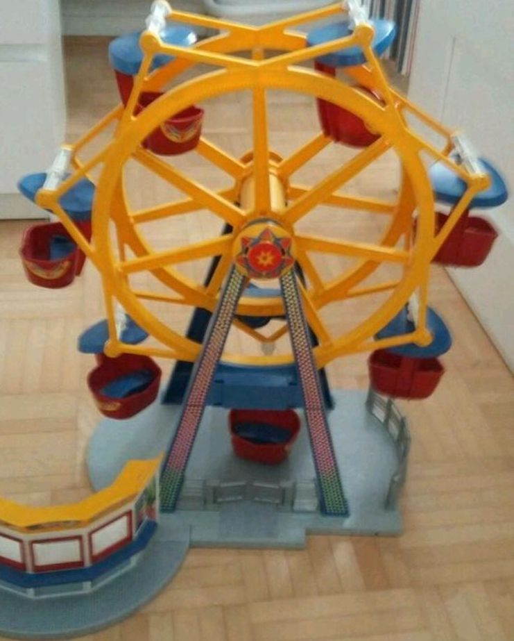 Playmobil Riesenrad beleuchtet in Dohna