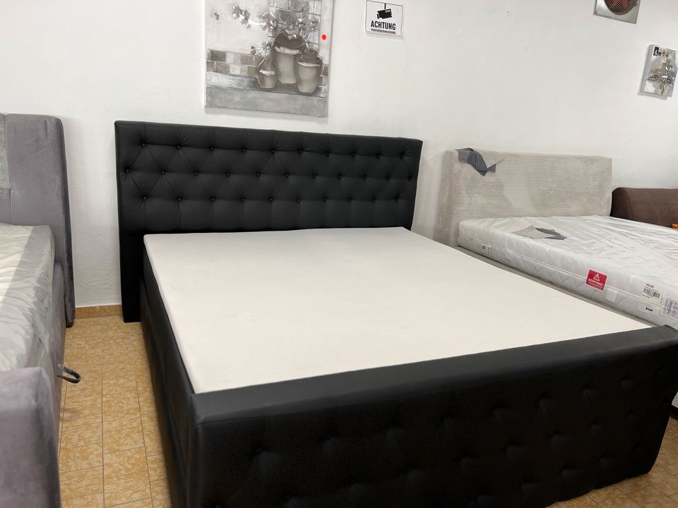 Boxspringbett / Bett / Schlafzimmer / Matratzen / Toper / in Preußisch Oldendorf