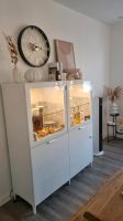 Ikea Besta Vitrine 120 × 129 cm Hochglanz weiß Schubladen Glas Nordrhein-Westfalen - Moers Vorschau