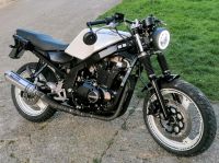 Suzuki GS500E Café Racer Scrambler Umbau TÜV 2026 A2 tauglich Hessen - Trendelburg Vorschau