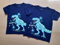 Zwillinge: 2 coole T-Shirt's in Gr. 128 (Dino) von Blue Seven Baden-Württemberg - Jungingen Vorschau