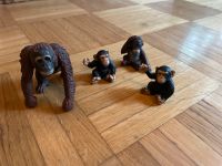 Schleich Affenfamilie (4 Stück) Bayern - Kolbermoor Vorschau