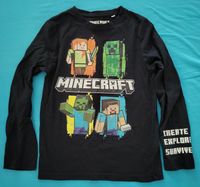 Minecraft Pullover langarm Shirt Kinder Gr. 134 gebraucht aber ok Sachsen - Chemnitz Vorschau