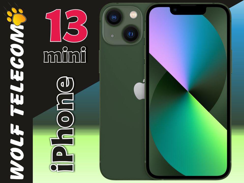 Apple iPhone 13 mini 256GB Green / Grün MNFG3ZD/A Neu m. RG 19% in Mayen