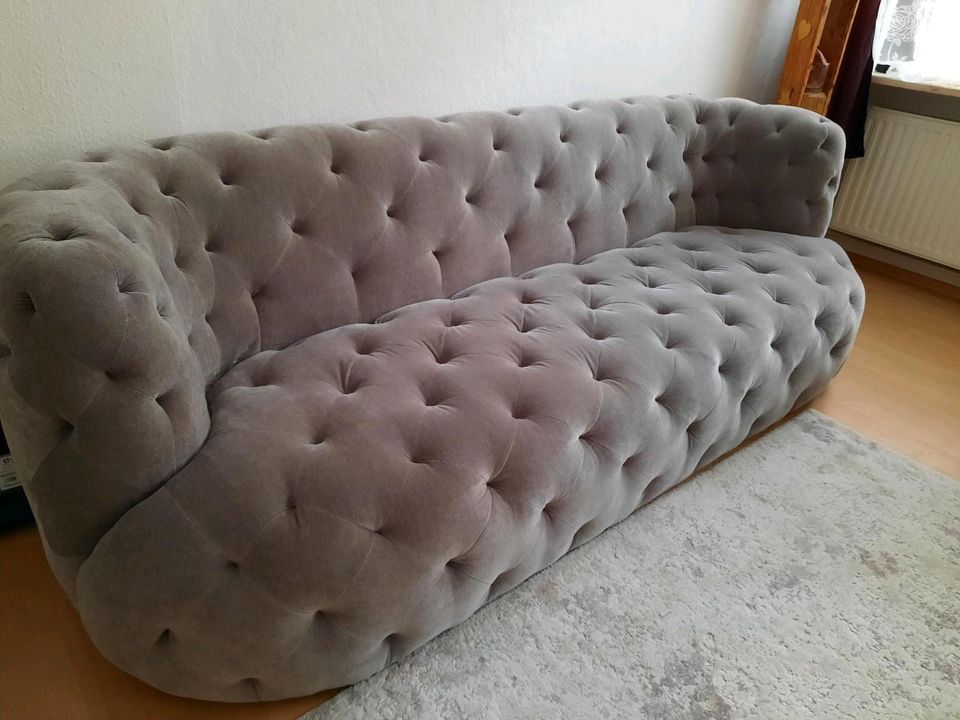 Sofa Couch SOFACOMPANY Abby 3 Sitzer inkl. Kissen in Schwerin