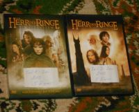 Herr der Ringe Teil 1 + Teil 2 als Doppel DVD - Film + Bonus DVD Baden-Württemberg - Neulußheim Vorschau