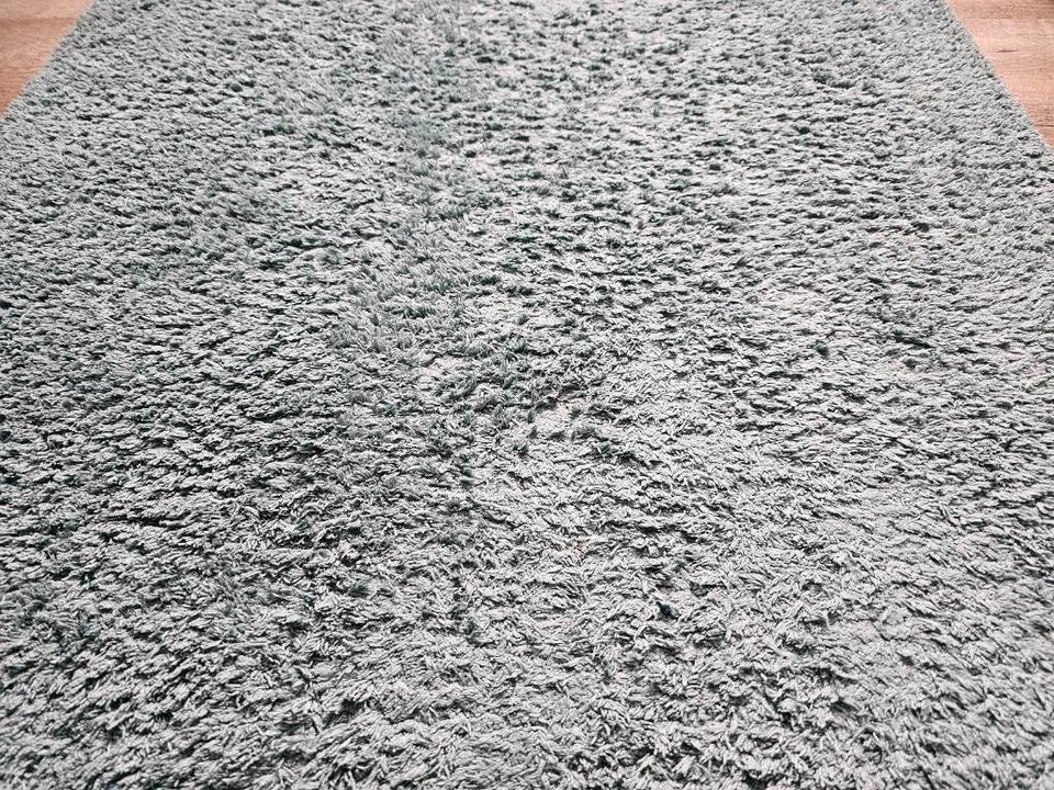 Webteppich, türkis, 80x150 cm, Florhöhe 18 mm, in Himmelpforten