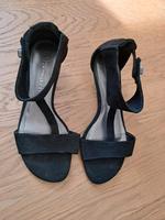 schwarze Sandalen Größe 36 Bayern - Hemhofen Vorschau