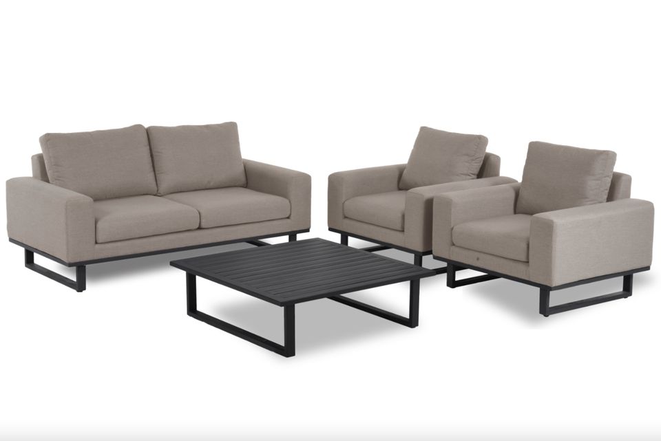 WERKSVERKAUF | Ethos 2-Sitzer Sofa Set mit Kaffeetisch | Inkl. Winterabdeckung in Euskirchen
