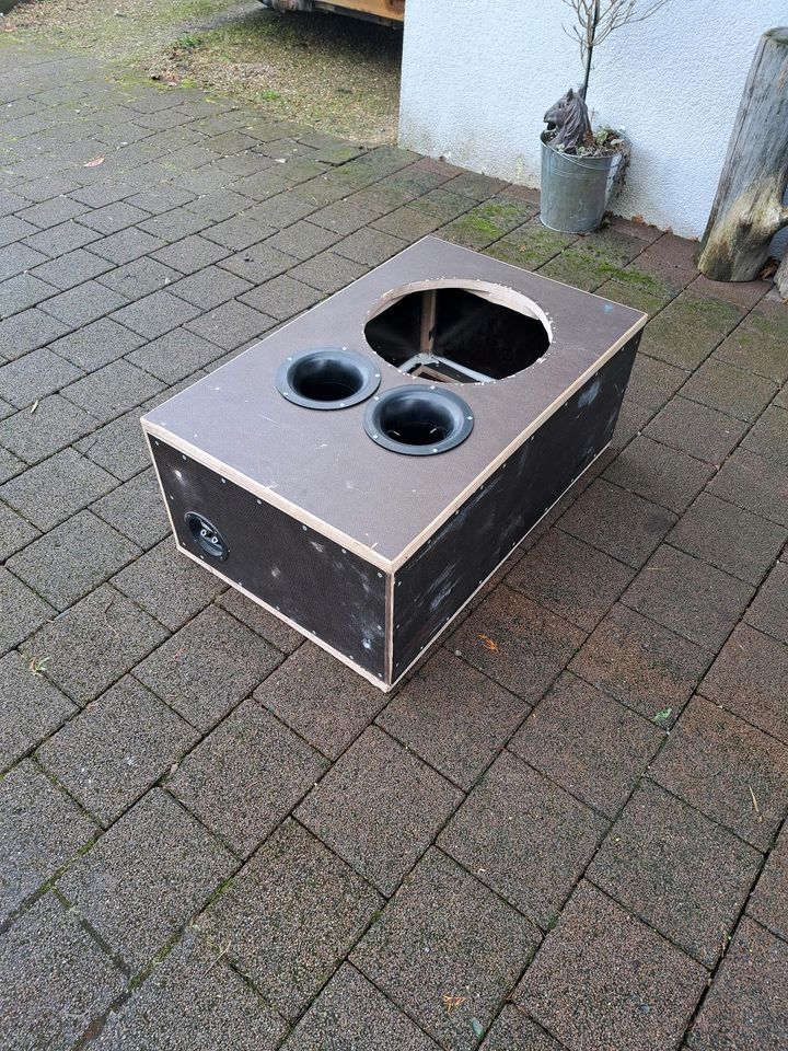 Subwoofer Gehäuse 15 Zoll 38cm wooger in Dülmen