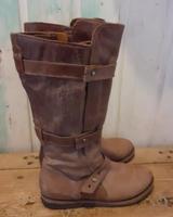A.S 98 Airstep hochwertige Lederstiefel in 36 camel, hellbraun Bayern - Ergolding Vorschau