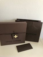 Louis Vuitton Set Box Verpackung Tüte + Briefumschlag braun München - Laim Vorschau