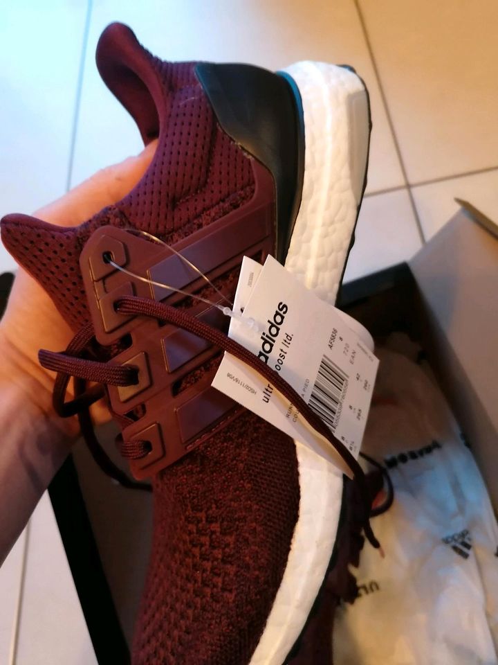 Adidas Ultra Boost neu 1.0 Burgundy 42  44 BNIB 4D in Rangsdorf