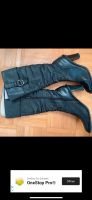 Damen Stiefel schwarz Größe 38/39 München - Trudering-Riem Vorschau