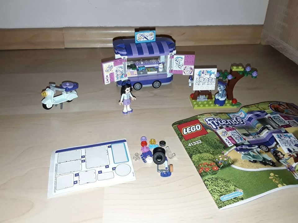 Lego Friends: Emma’s rollender Kunstkiosk in Hamburg