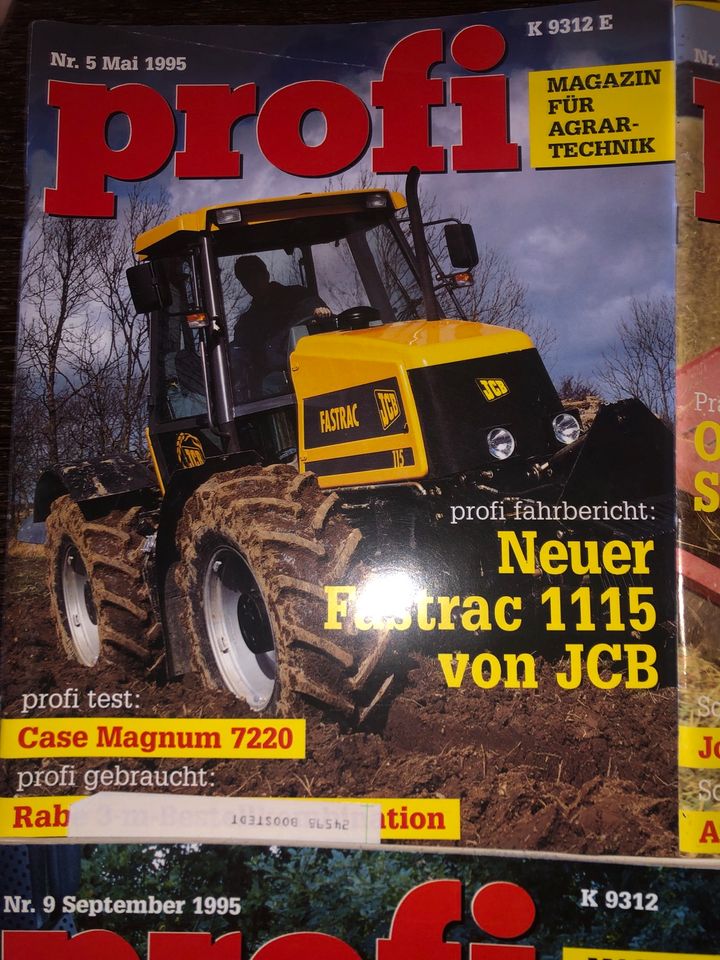 10 Ausgaben 1995 Profi Magazin für Agrartechnik in Boostedt