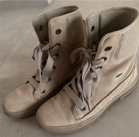 Lacoste Boots, Stiefel Wildleder beige Gr. 38 Nordrhein-Westfalen - Lindlar Vorschau