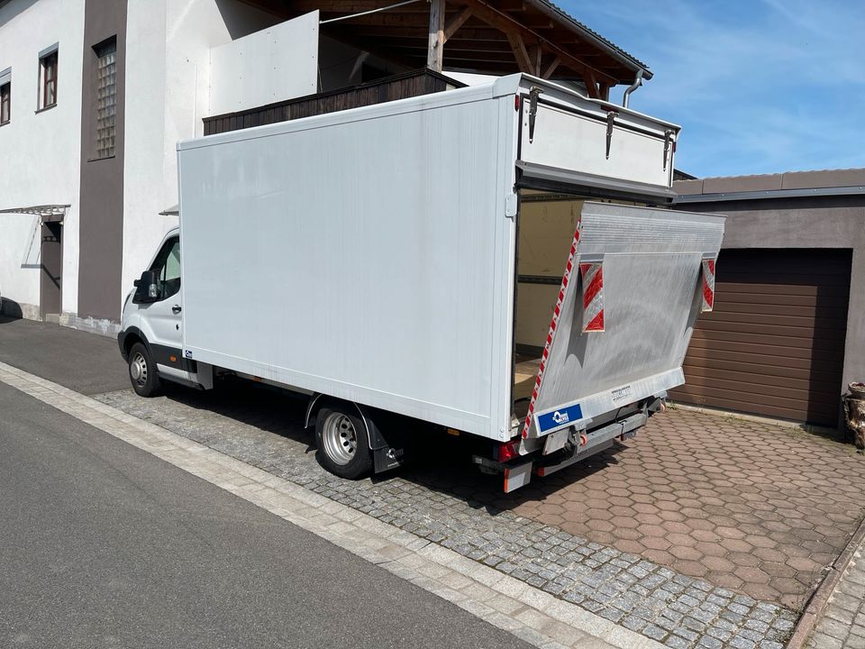 Ford Transit Kofferaufbau mit Hebebühne in Amberg