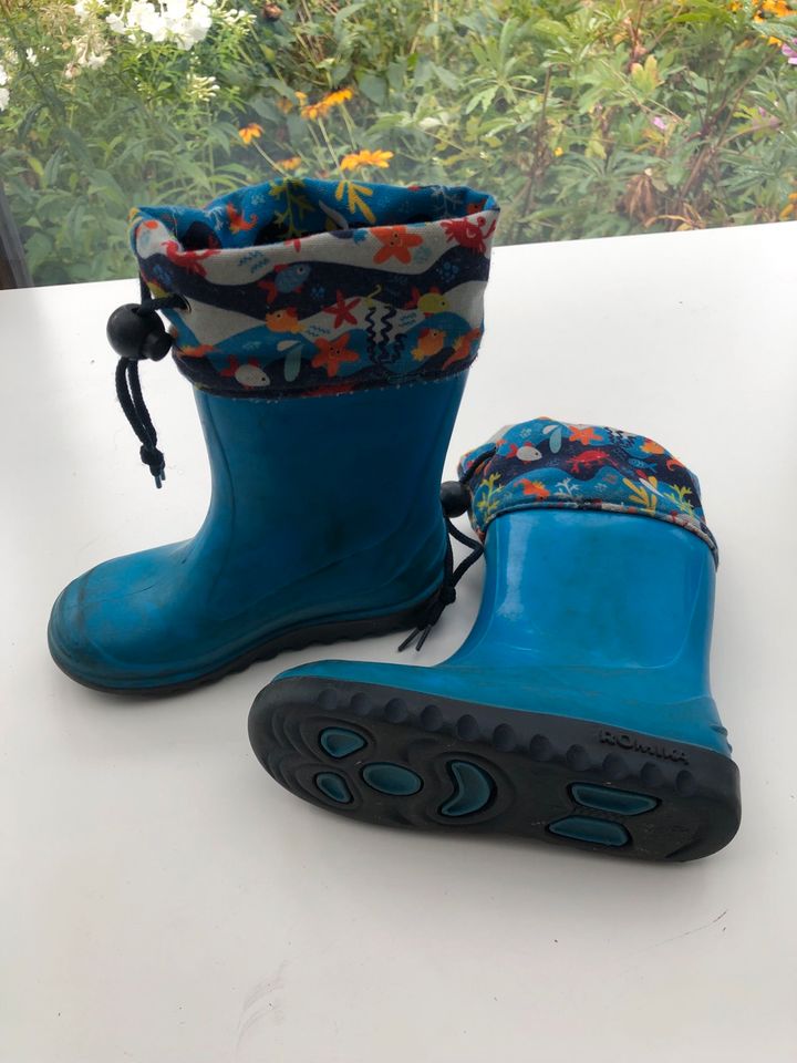 Gummistiefel Romika 24 blau in Ratzeburg