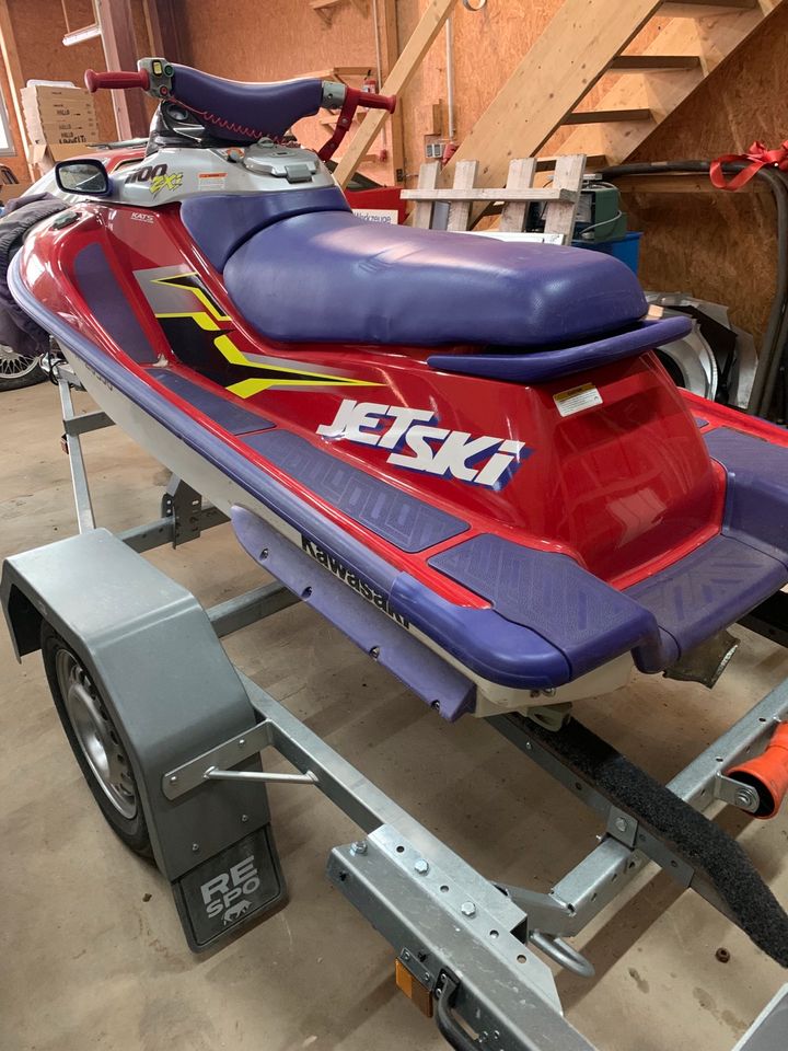 JetSki Kawasaki 1100 ZXI 120 PS + Trailer in Lemgo