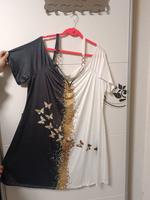 SOMMERKLEID SCHWARZ WEIß GOLD GR 5XL Wandsbek - Hamburg Rahlstedt Vorschau