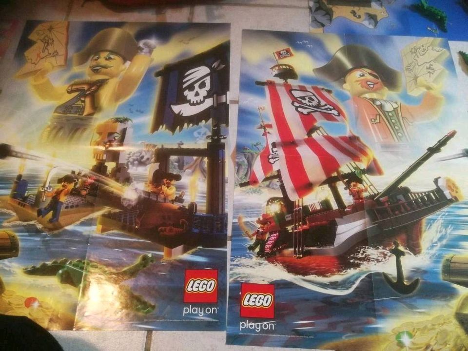 Piratenschiff + Insel, Lego 7074 + 7075 + 7082 u. a., Anleitungen in Dortmund