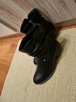 Schwarze Boots mit Absatz von EMP, Gr. 39 Niedersachsen - Stade Vorschau