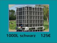 Schwarze gereinigte 1oooL IBC Tanks f. Regenwasser etc. Schleswig-Holstein - Schmalfeld Vorschau