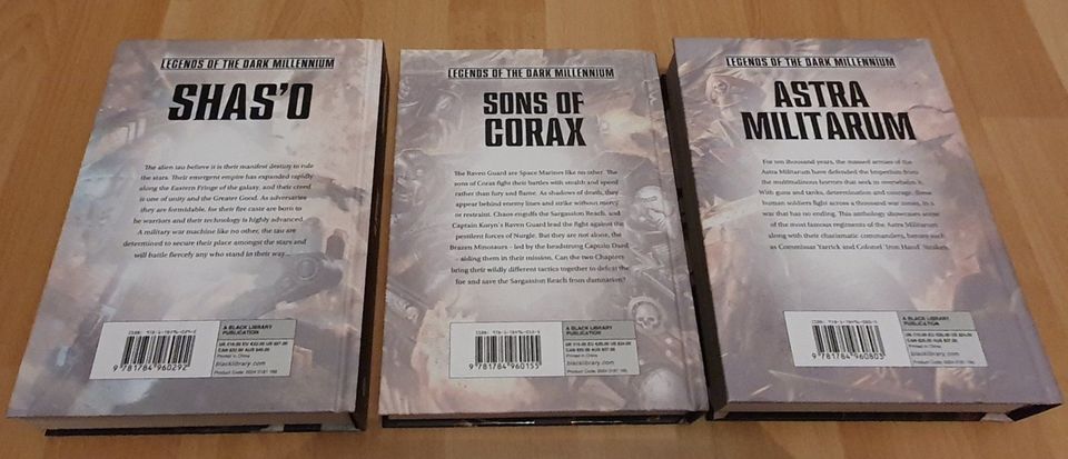 10x englische Warhammer 40.000 Hardcover Romane in Mannheim