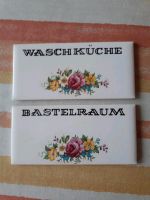 Keramik Schilder, Waschküche & Bastelraum, 11x5 cm, gut erhalten Bayern - Roth Vorschau