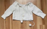 weißes Strickjäckchen für Babys, Baby-Strickjacke Mitte - Moabit Vorschau