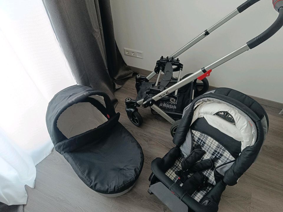 Kinderwagen Hartan VIP XL  schwarz in Gladenbach