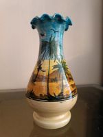 Handbemalte Vase Unikat Keramik mit Wüsten Motiv Afrika Ägypten Niedersachsen - Braunschweig Vorschau