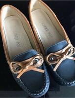 Echt-Leder-Slipper nach Mokassin-Art / Bootsschuh Gr. 38 Hessen - Nauheim Vorschau