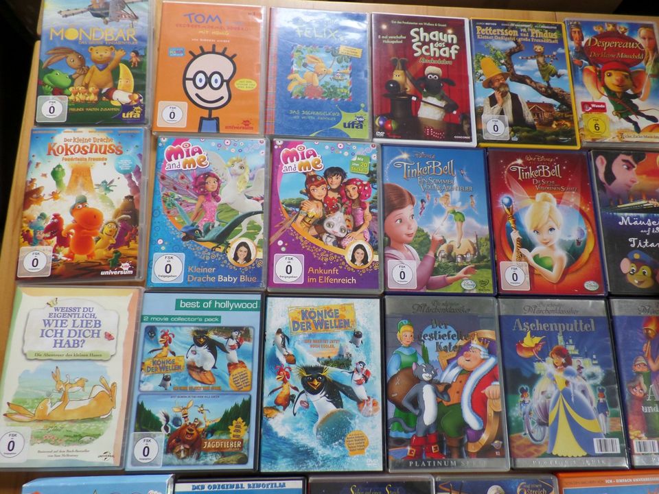 DVD Sammlung verschiedene Kinderfilme in Bruckberg bei Landshut