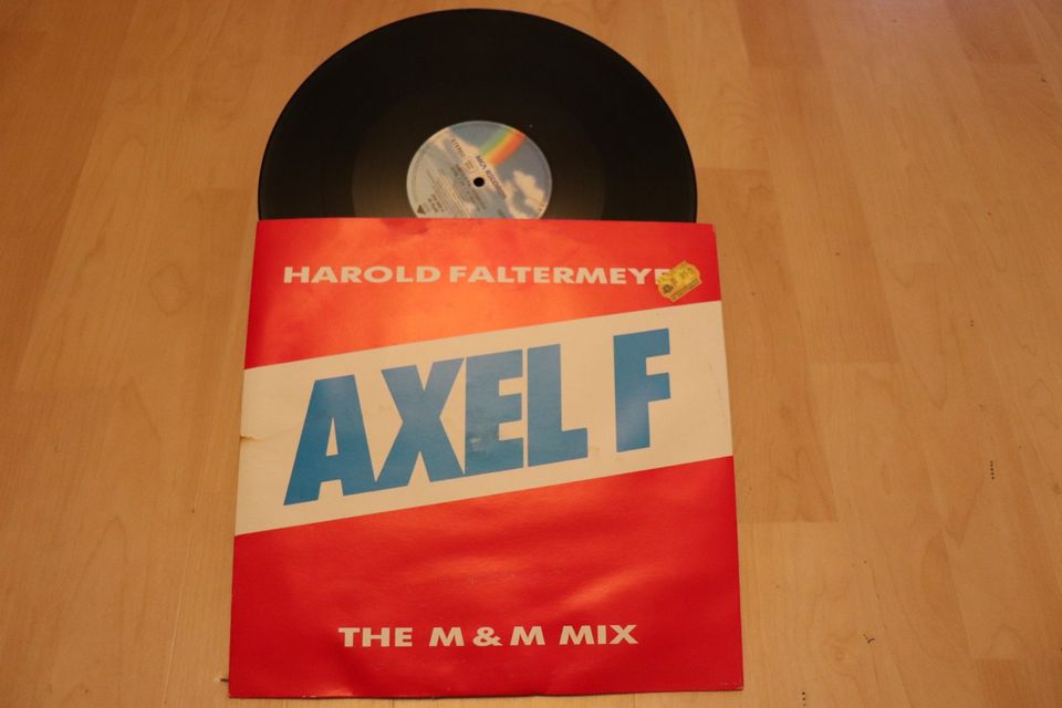 Harold Faltermeyer Maxi LP Axel F Vinyl Schallplatte MENGENRABATT in Stuttgart