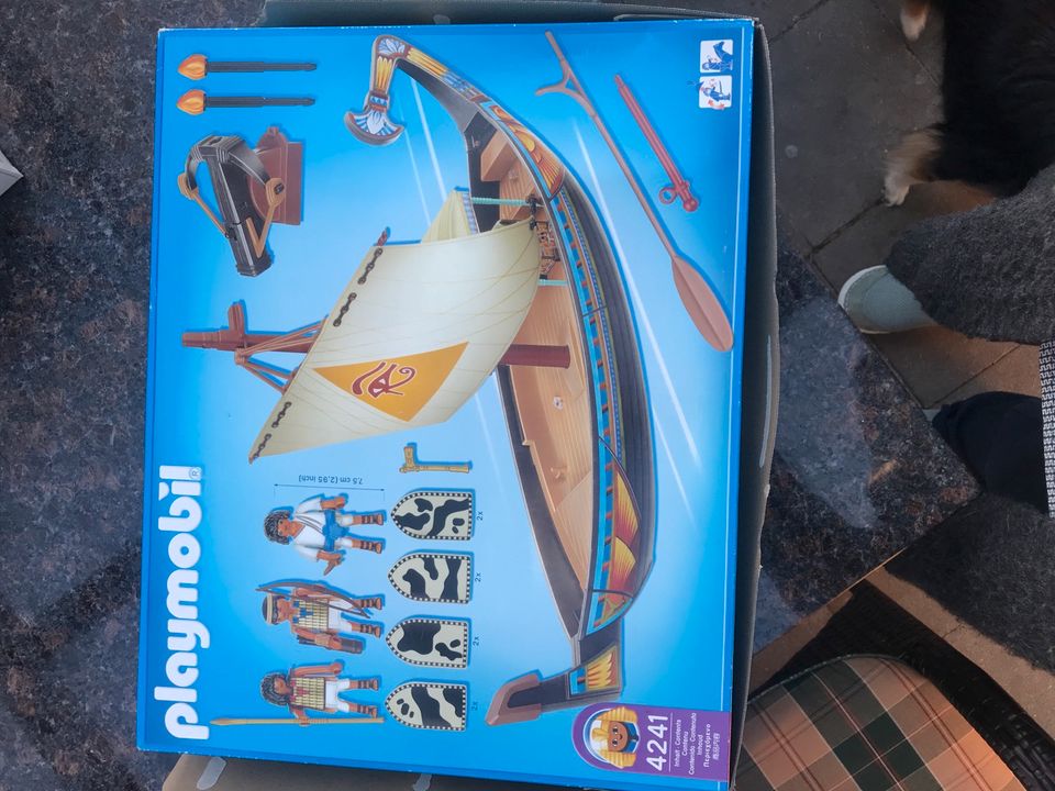 Playmobil 4241 Nilschiff des Pharao in OVP in Stein (Probstei)