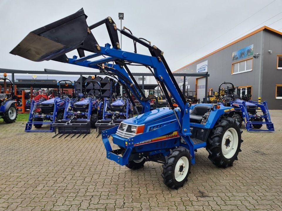 Iseki TU180 mit Frontlader Traktor Kleintraktor Fudex Schlepper in Winsen (Luhe)