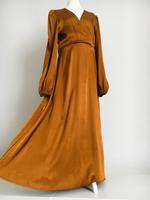 &Other Stories Maxi-Kleid Abendkleid Satin Boho Gypsy Ibiza Hippi Bayern - Langweid am Lech Vorschau