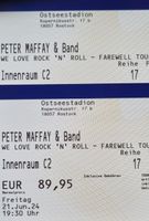 Biete 2x Tickets Peter Maffay Rostock 21.06.24 Sitzplätze Karten Rostock - Kröpeliner-Tor-Vorstadt Vorschau