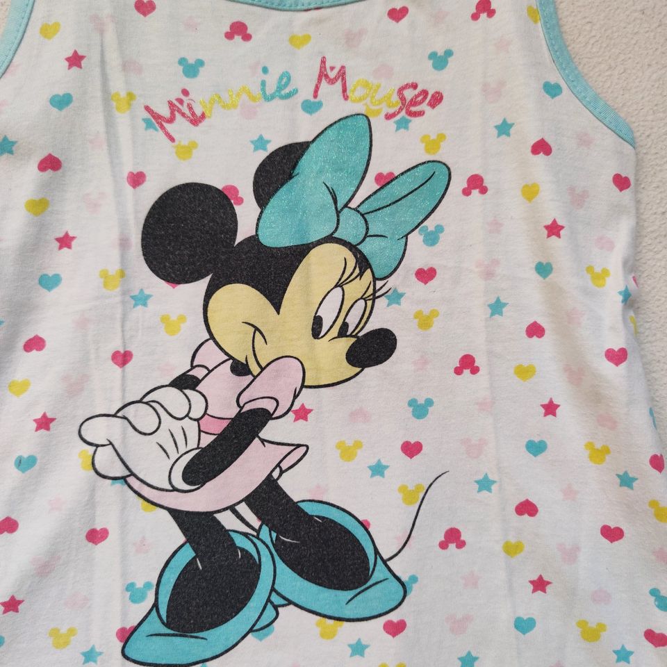 neuw. Mädchen Schlafanzug kurz,Shorty,Pyjama Gr.146 Minnie Mouse in Dresden
