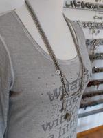 Shirt Tunika ☆ Tredy ☆ 40 Grau Spitze Lagenlook Niedersachsen - Holle Vorschau
