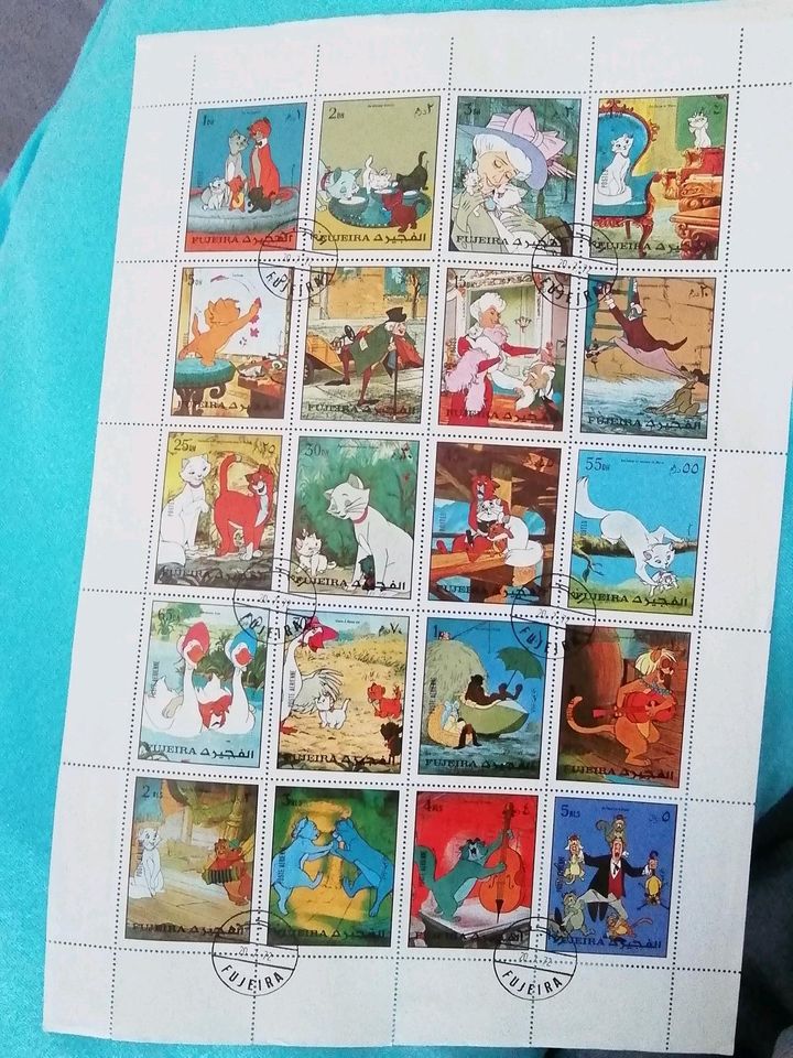 Aristocats sonder Briefmarken in Koblenz