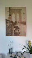 Bild Wandbild sepia Brücke Bank IKEA Vintage Deko nostalgisch Niedersachsen - Loxstedt Vorschau