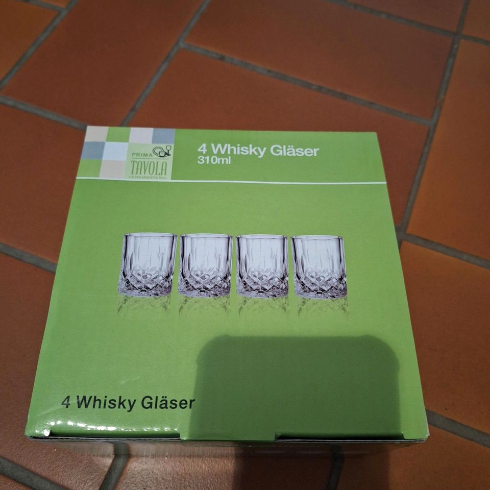 Whiskey Gläser Prima Tavola 4 Stück in Büchenbach