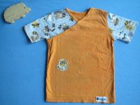 T-Shirt Gr 74 80 handmade orange Waschbär Sachsen - Radebeul Vorschau