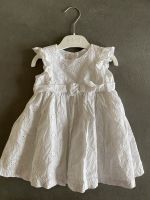 Chicco Baby-Mädchen-Kleid weiß mit Lochstickerei, Gr. 74 Hessen - Herbstein Vorschau