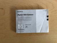 Sony Digital Still Camera Bedienungsanleitung Baden-Württemberg - Dornstetten Vorschau