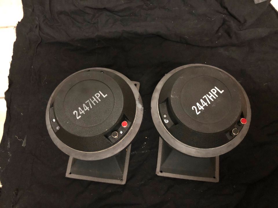 2x JBL 2447 HPL inkl. 1,5" Horn in Köthen (Anhalt)