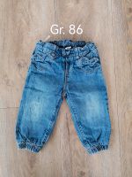 H&M Jeans Gr 86, gefüttert Mädchen warm Bayern - Scheidegg Vorschau